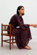 Vestido de doble capa de algodón 100%