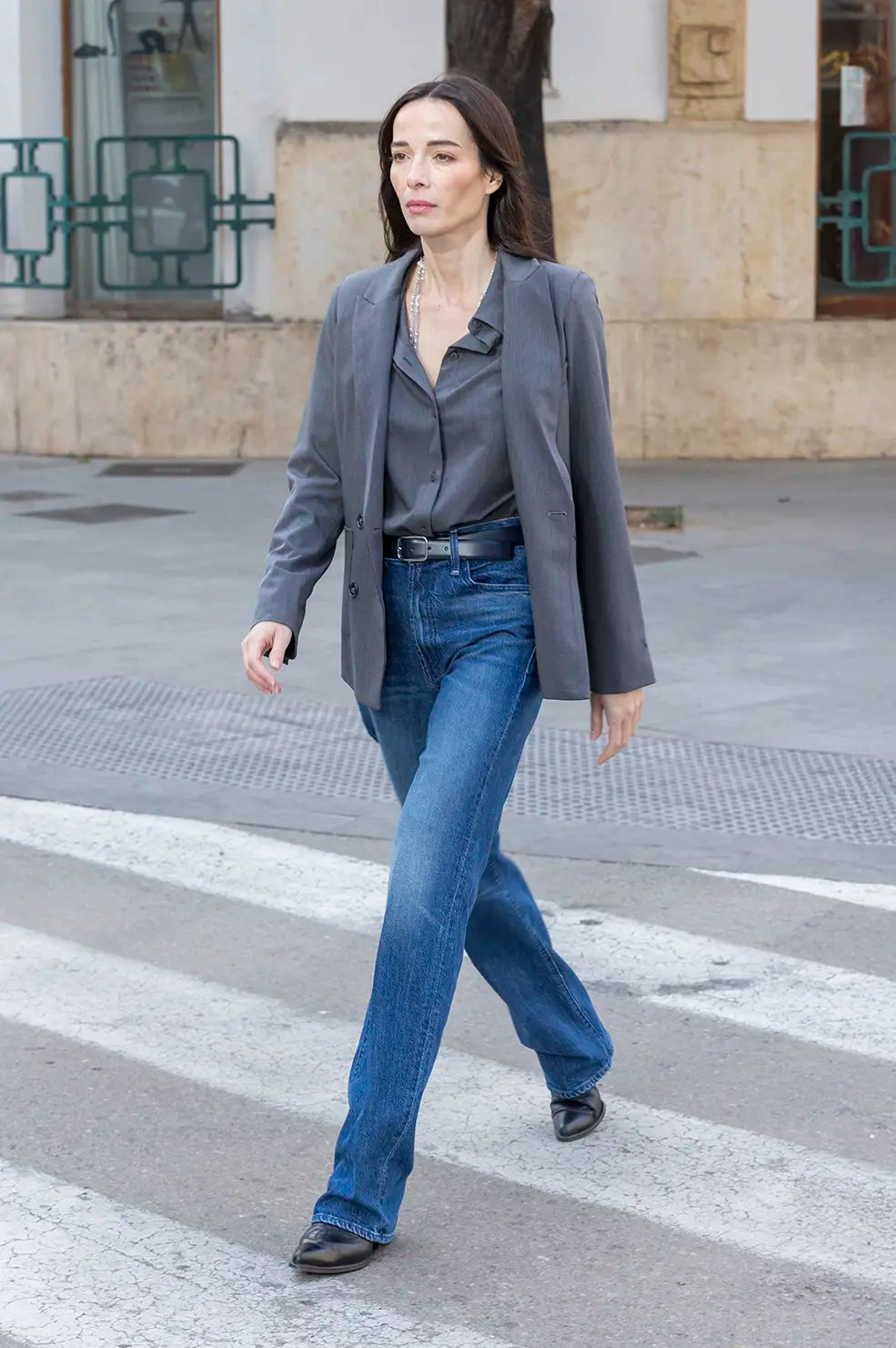 Camisa Beltrán - Antracita