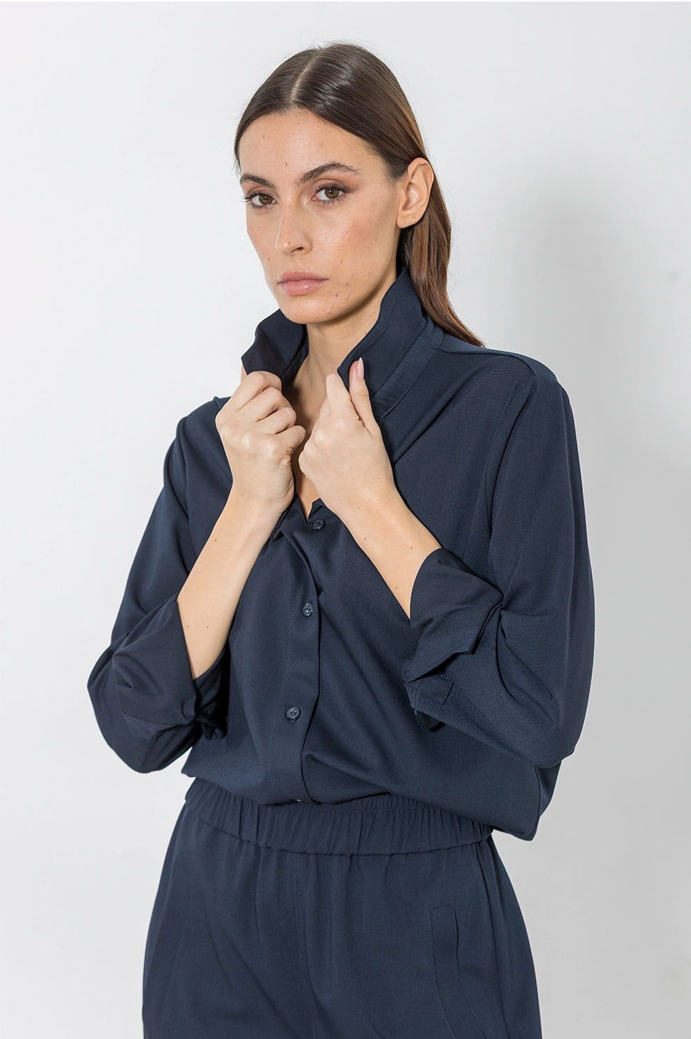 Camisa Beltrán - Marino