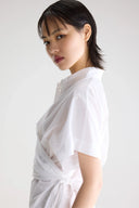 Camisa Coral - white