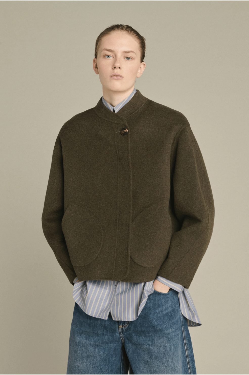 Chaqueta Windsor - Kaki