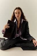 Bolso Carrie - burgundy