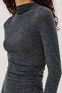 Vestido Margaret - Charcoal