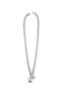 Collar Pera - plateado