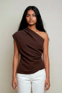 Top Marta - brown