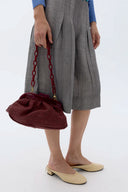 Bolso Pitufino - burgundy