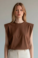 Camiseta Bruna - brown