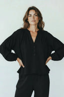 Blusa Olga - black