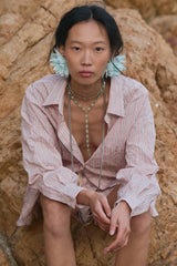 Collar Drops - turquesa